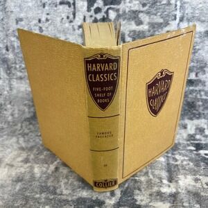 Harvard‎ Classics Vol 39 Famous Prefaces and Prologues Hardcover Collier